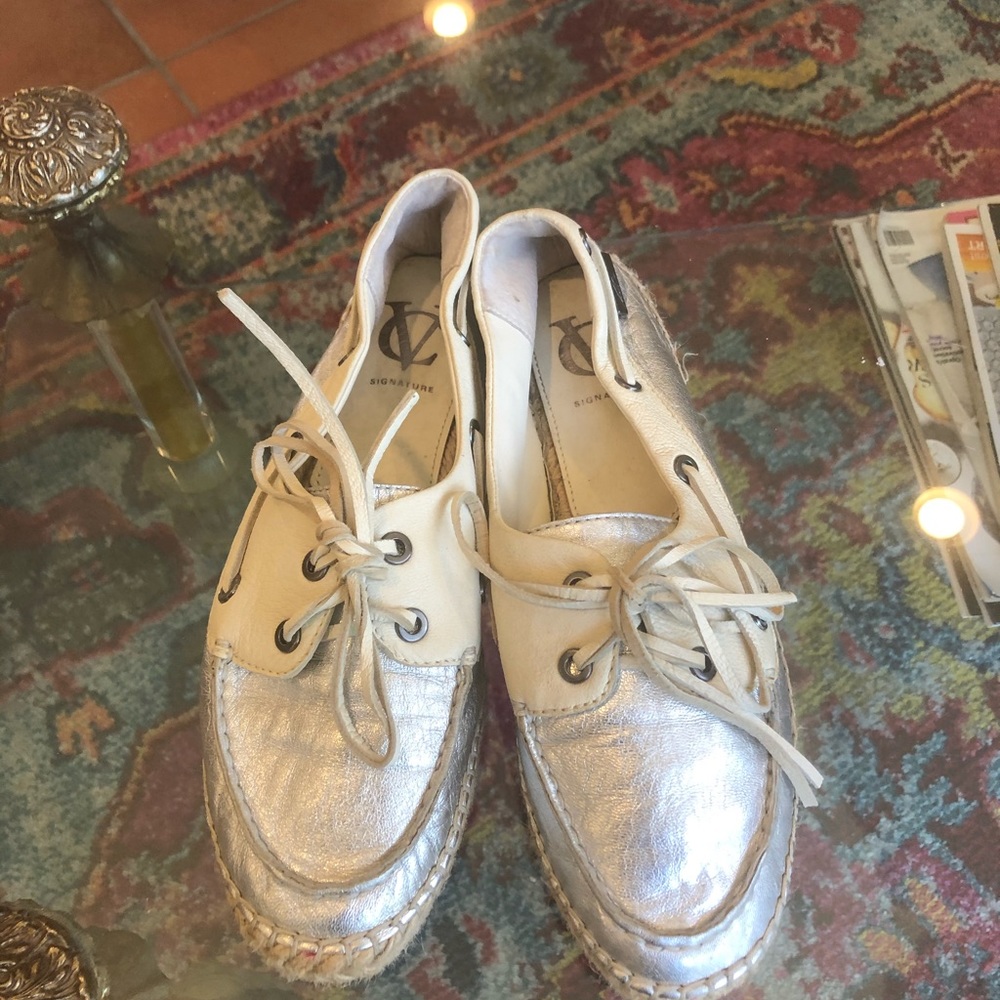 CV signature espadrillea boat shoes